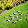 thumbnail image 2 of Mosiee 10 Pcs 1:75 Scale Miniature Diorama Model Cows Horse Animal Toy Set For Diy Model Making Landscape Layout Diorama Kits, 2 of 8