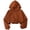 Coffee, variant on Alkepwun Kids Sun Protection Shirt Solid-Color Lightweight Full-Zip Hooded Cargo-Style Jacket Casual Relaxed Versatile Long-Sleeve Outdoor Cycling Jacket