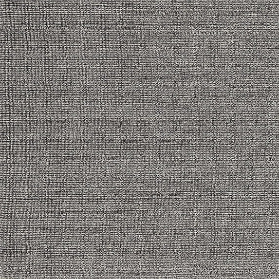 Ahgly Company Machine Washable Indoor Square Industrial Modern Oil Black Area Rugs, 7' Square