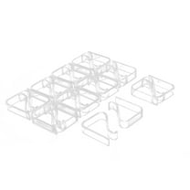 Unique Bargains Kitchen Table Cloth Cover Plastic Clip Clamp Holder 2-3.5cm Thickness 20pcs