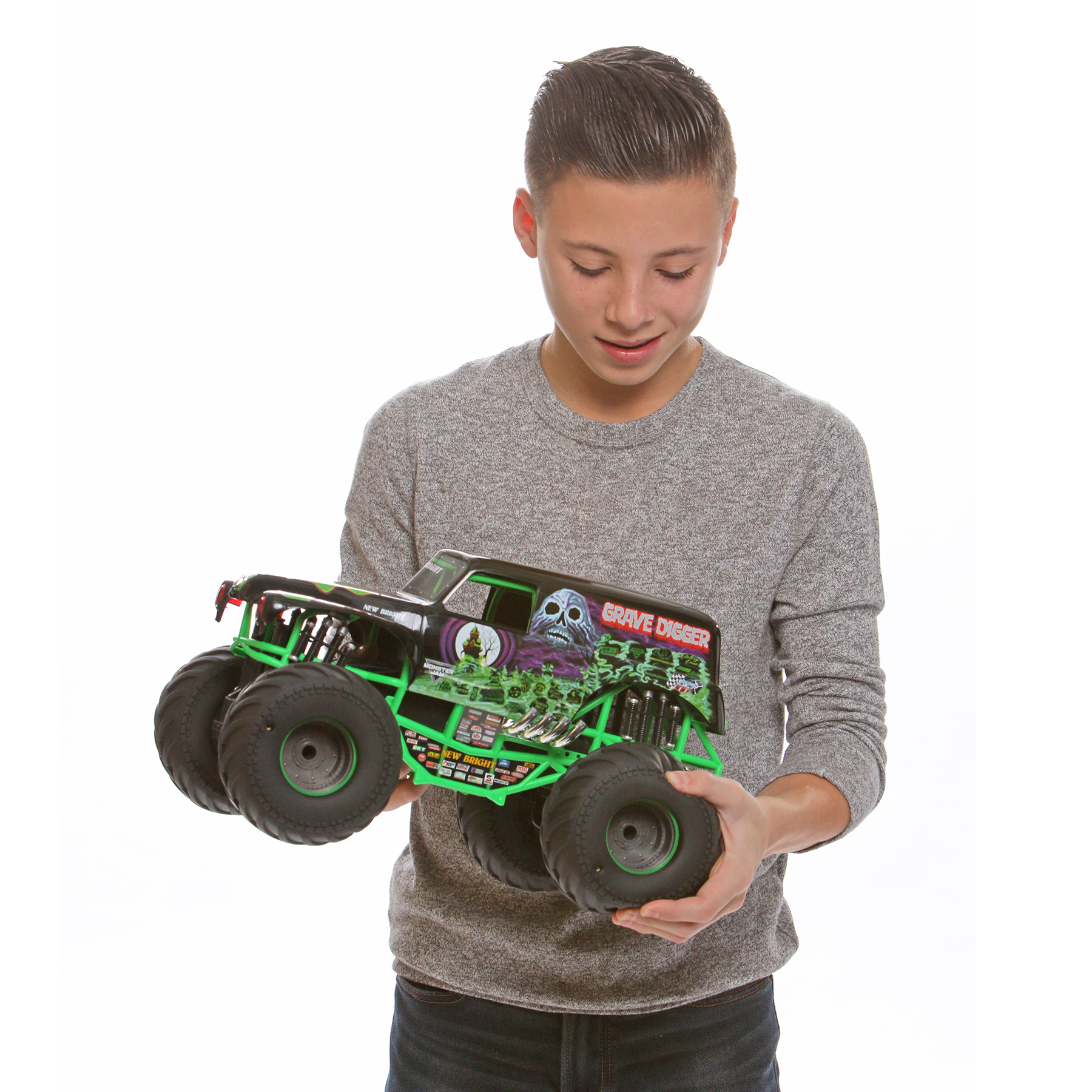 new bright rc monster jam grave digger