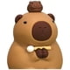 thumbnail image 2 of Capybara Toy Capybara Plushie Regalo de cumpleaños Simulación Animales Juguete para el escritorio del hogar, 2 of 5