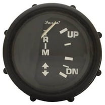 Faria Boat Mercury Trim Gauge GP8068A | Euro Black 2 Inch