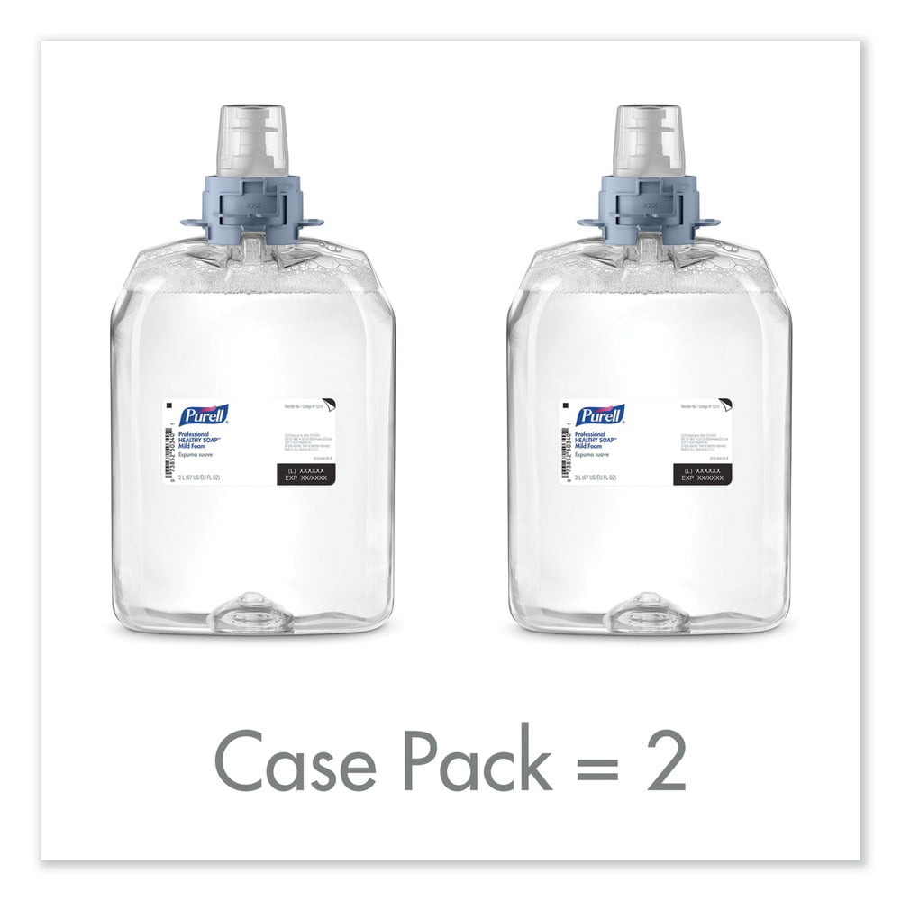 2000 mL Professional HEALTHY SOAP Mild Foam - Fragrance Free (2/Carton)