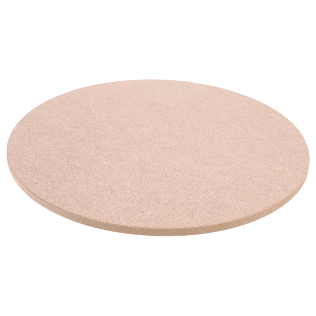 Toyvian Brown Wood Clay Wedging Board Pottery Wheel Bats Sturdy Compression Resistant Base