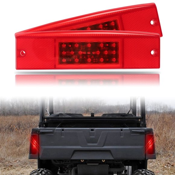 Luces traseras para vehículos SUNPIE Polaris Ranger 2011-2022, LED rojo