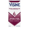 (4 pack) (4 pack) Visine For Contacts Lubricating + Rewetting Drops, 0.5 fl. oz