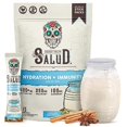 thumbnail image 1 of Paquetes de hidratación 2 en 1 Salud + polvo de electrolitos de inmunidad, horchata - mezcla de bebida Jamaica Agua Fresca, saúco, sin lácteos ni soja, sin OGM, sin gluten, vegano, bajo en calorías, 1, 1 of 5