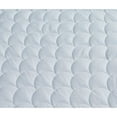 thumbnail image 4 of Blue Ridge Home Fashions Damask Polyester Mattress Pad, Queen - Waterproof, Hypoallergenic, 4 of 4