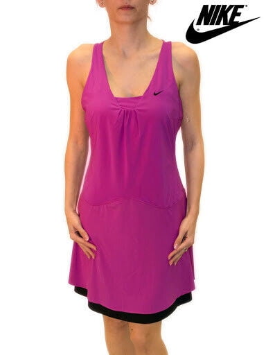 nike pink tennis dress