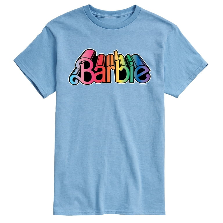 Barbie Pride - Barbie 3D Logo - Men's Short Sleeve Graphic T-Shirt