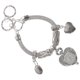thumbnail image 5 of 1 UNID HERMOSA Pulsera de las Mujeres con RINESTONE RINESTONE Tachuelas Reloj Charm Pulsera, 5 of 8