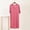 Pinky, variant on Women's Sleepwear Short Sleeved Summer Nightgowns Loose V Neck Soft Nightdress Solid Color Sleepwear