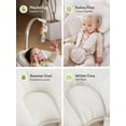 thumbnail image 5 of Grownsy Baby Play Swing, Smart Portable High View Swing with Music, Lightweight Foldable 360° Rotating Entertainment Chair Classic Oat - Only For Awake Babies Under Adult Supervision, 5 of 8