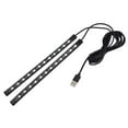 thumbnail image 2 of Car LED Foot Light Strip USB Decorative Atmosphere Signal Lamp Red, 2 of 8
