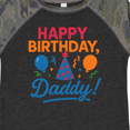 thumbnail image 4 of Inktastic Happy Birthday Daddy Celebration Boys or Girls Toddler T-Shirt, 4 of 5