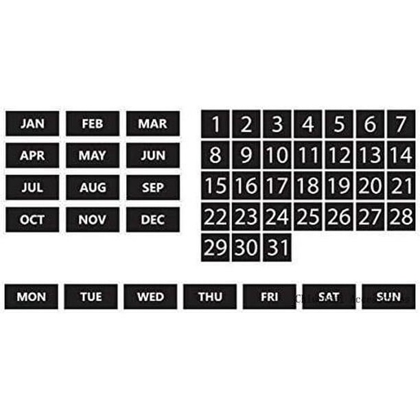 Whiteboard Calendar Bundle (Dates, Days Of The Week, Months) By