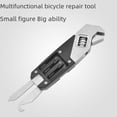 thumbnail image 3 of Stainless Steel Multi-Functional Adjustable Wrench Set with Foldable Hexagon Keys, Screwdriver Bits & Oxford Storage Bag – Portable Tool Kit for Automotive, Plumbing & Household Repairs,, 3 of 5