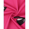 thumbnail image 7 of DARING DIVA Women's Pajama Sets Short Sleeves Bow Button Up Tops and Shorts XL Hot Pink, 7 of 7