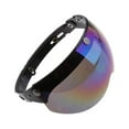 thumbnail image 3 of kurtrusly Motorcycle Helmets 3/4 Face 3 Snap Flip Up Visor Shield for Lens Multicolor, 3 of 8