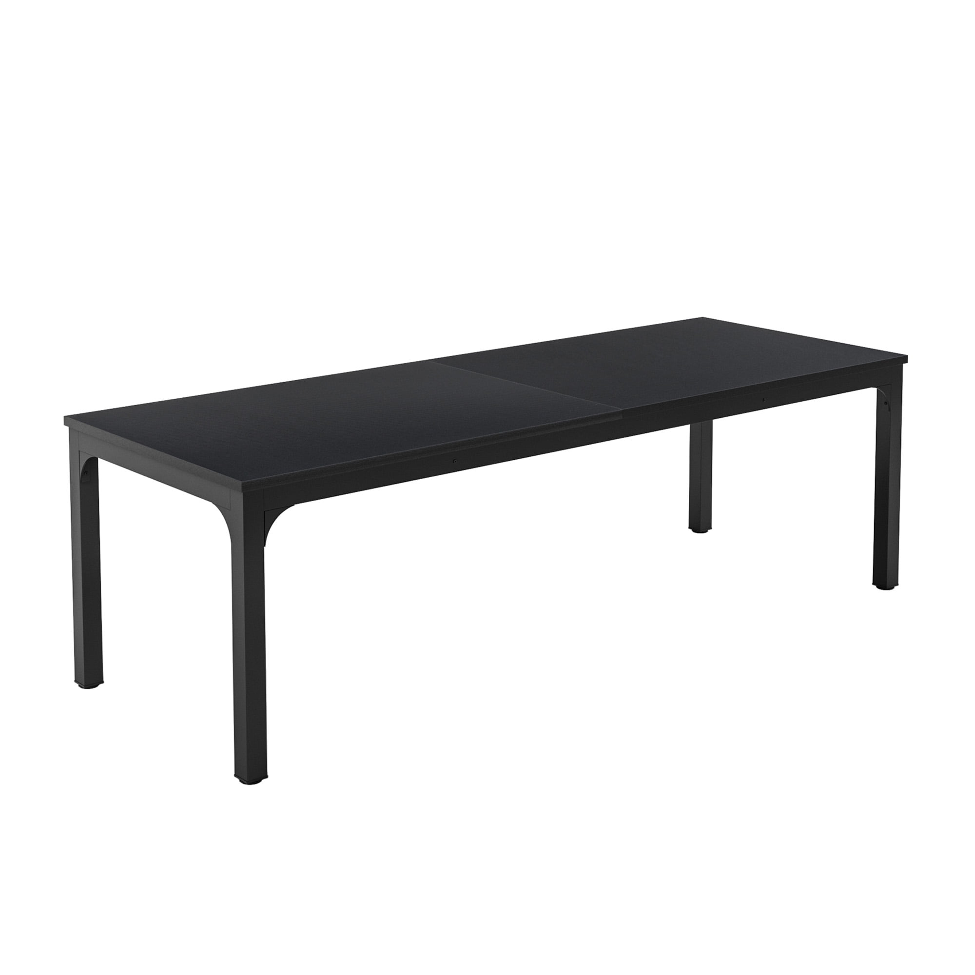 MAYEERTY 78.7 Inch Dining Table, 6-8 Seater Rectangular Table with 25mm MDF Board & Heavy Duty Metal Frame