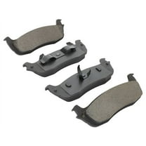 Rear Brake Pad Set - Compatible with 1997 - 2003 Ford F-150 1998 1999 2000 2001 2002