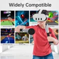 thumbnail image 7 of 3 in 1 Handle Attachments Compatible with Meta Quest 3 / Oculus Quest 3S Controller, Beat Saber/Baseball/Golf Club/VR Gorilla Tag Long Arms Grips for Meta Quest 3/3S Accessories, 7 of 7