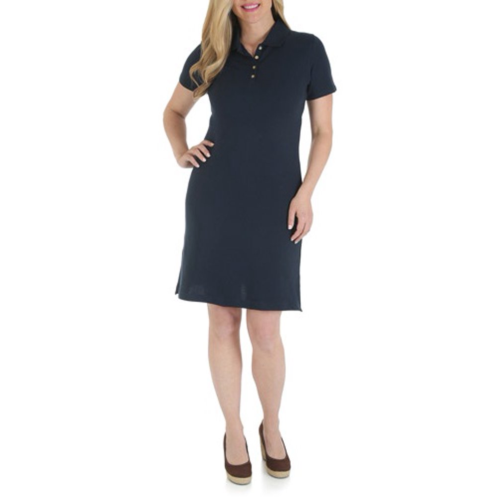 Lee Riders Riders By Lee Women's Polo Knit Dress