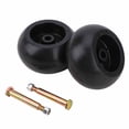 thumbnail image 1 of 5 Inch Deck Wheels and Axle Bolts Compatible with For for Murray Ride On Mowers For for Smooth Maneuverability, 1 of 12