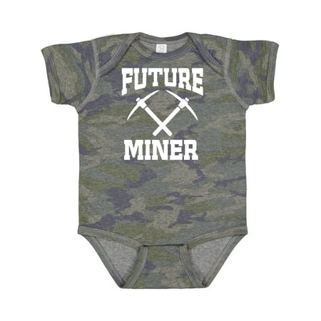 

Inktastic Mining Future Miner Gift Baby Boy or Baby Girl Bodysuit