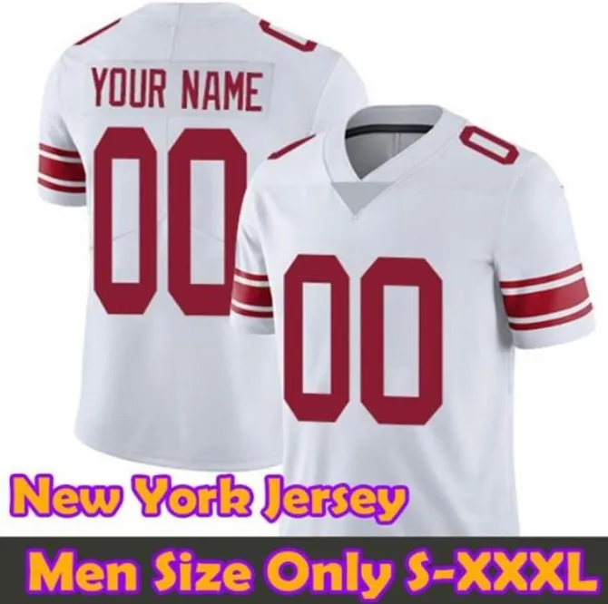 NFL_Men 5 Kayvon Thibodeaux Football jersey Saquon Barkley Eli Manning  Daniel Jones Kenny Golladay Strahan jerseys stitched 