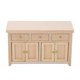 thumbnail image 1 of Dollhouse 1:12 Scale Living Room Miniature Birch Dollhouse Storage Cabinet Wood Color - Dollhouse Furniture Miniature Cabinet, 1 of 5