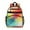 Colorful Tie Dye-1, variant on Colorful Tie Dye Pattern Backpack for School,Cute School Bag,Schoolbag with Adjustable Shoulder Straps & Padded Back,15.25"x11.5"x5.25"
