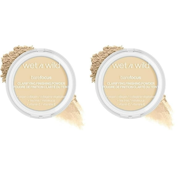 Polvo de acabado wet n wild Bare Focus Clarifying Fair-Light