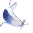 thumbnail image 1 of Plush Tail Charm with Ribbon, Animal Tail Pendant Keychain Key Holder Keyring Pendant Decorations Purse Bag Charm Multicolor, 1 of 4