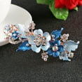 thumbnail image 3 of Walbest Fashion Korean Style Women Rhinestone Hair Clip Flower Barrettes Hairpin Spring Ponytail Clip Hair Accessory, 3 of 7