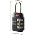 thumbnail image 3 of Travel Sentry Combination Lock, Black, 3 of 5