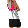 thumbnail image 3 of Ichuanyi Liquidación Mujeres Capases Capases Copias sin mangas redonda de verano y traje de pantalones cortos ICHUANYI WER2023082210817, 3 of 6