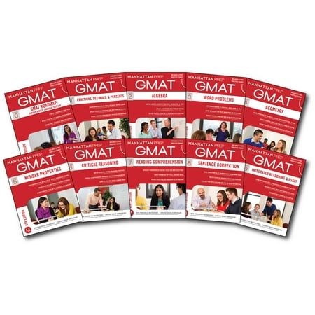 Complete GMAT Strategy Guide Set (Best Gmat Test Prep)