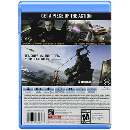 Battlefield Hardline - PlayStation 4 (Best Price For Battlefield Hardline Ps4)