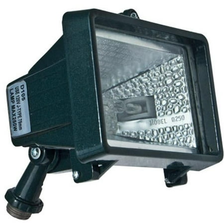 Dabmar Lighting D105-G Cast Aluminum Area Flood Light- Green