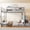 Gray, variant on DRNANLIT Full-Size Bunk Bed with Slide, LED Lights (7 Colors), USB Ports, Storage Drawers & Shelves, Solid Wood & MDF, Natural