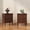 A-Brown, variant on CBJCBJ 19" Retro Nightstands Set of 2, Bedside Table with Storage Drawers, for Bedroom, Living room,Black