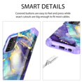 thumbnail image 5 of Casetego for Samsung Galaxy A13 5G Case,Heavy Duty Shockproof Protection Hard Plastic Bumper +Soft Silicone Rubber Protective Cover,Purple, 5 of 7