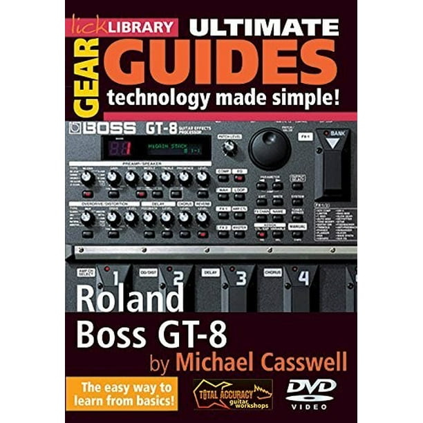 Ultimate Gear Guides: Boss Gt8 for Guitar (DVD) - Walmart.com