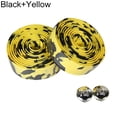 thumbnail image 2 of Cheers 2Pcs Cycling Road Bike Sports Bicycle Handlebar Rubber Tape Wrap with 2 Bar Plug, 2 of 7