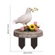 thumbnail image 3 of CaiYueKe Anti War Sign Peace Symbol Floor Decoration Yard Stake Garden Flag Protest Art Acrylic Signage Outdoor Memorial Event Display Unity Message Plaque Campaign Lawn Ornament, 3 of 7