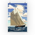 thumbnail image 2 of Bar Harbor, Maine, Bluenose II (12x18 Wall Art Poster, Room Decor), 2 of 3