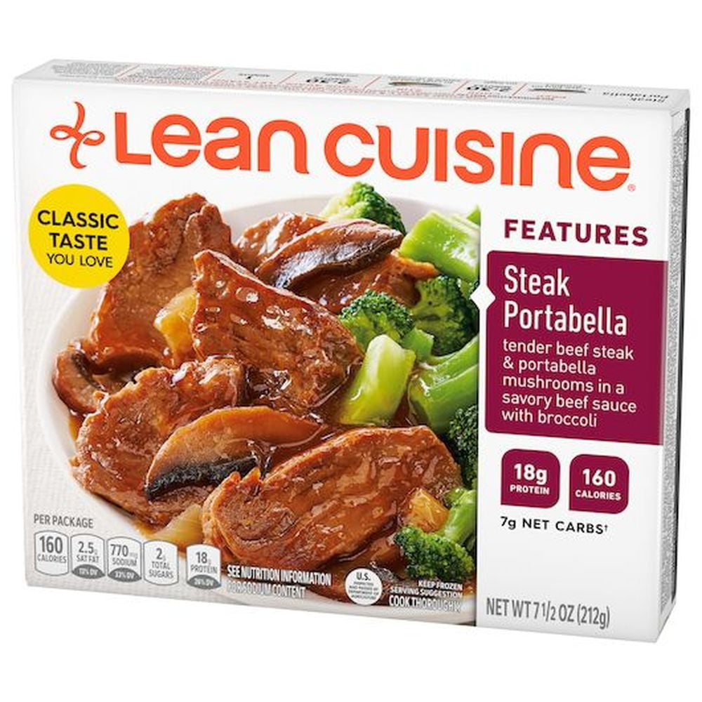 Lean Cuisine Steak Tips Portobello, 7.5 Ounce -- 12 per Case.