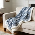 thumbnail image 4 of Manta acogedora de franela para sofá, suave, de terciopelo y microfibra, manta decorativa de felpa, cálida, cómoda y ligera para todas las estaciones, ideal para sala de estar, dormitorio, para, 4 of 6